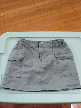 Art Class Ligh Olive Green Utility Cargo Skirt